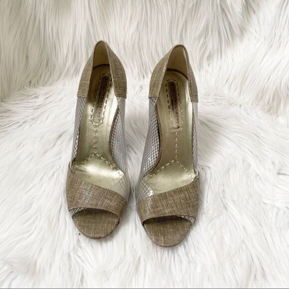 Stella McCartney clear PVC with linen pumps 6.5 - Picture 10 of 12